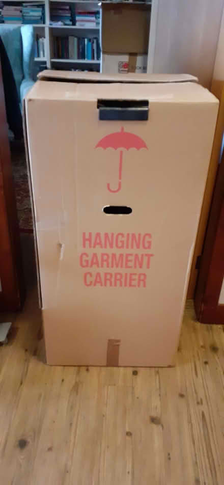 Photo of free Cardboard Wardrobe Box (New Tupton S42) #2