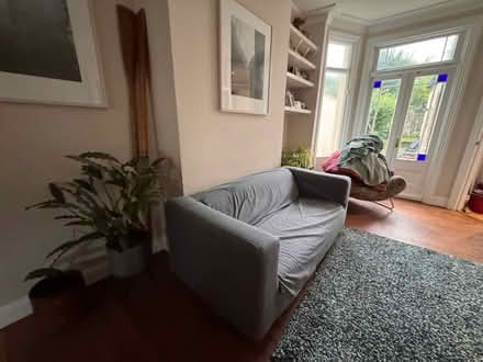 Photo of free IKEA Sofa with reusable covers (Bounds green N22) #4