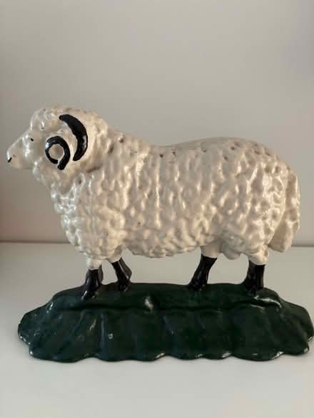 Photo of free Sheep cast iron heavy doorstop (Chiswick W4) #1