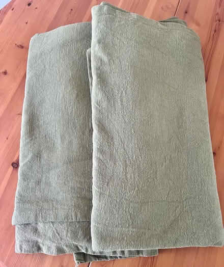 Photo of free Large throws (green) (Littlehampton, BN17) #1