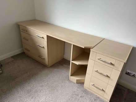 Photo of free Chests of drawers used as a desk (EH54) #1