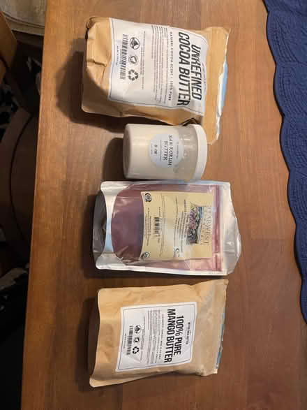 Photo of free Cocoa butter, mango butter, etc (Fairfax City) #1