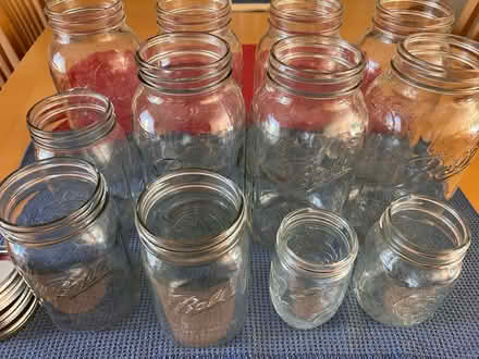 Photo of free Ball Mason Jars (Las Palmas Park, Sunnyvalr) #1