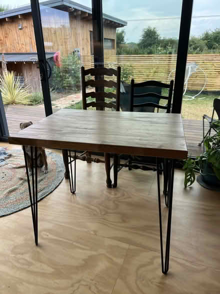 Photo of free Oak table. (Cromer NR27) #2