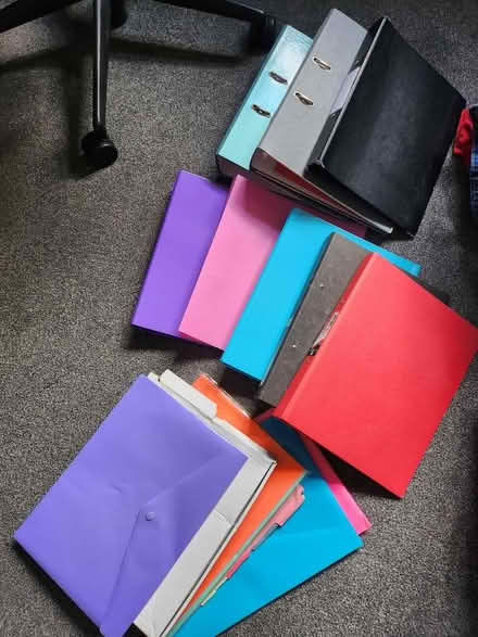 Photo of free A4 binders (Letchworth) #2