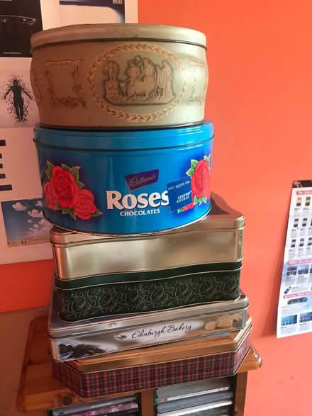 Photo of free Tins for cake storage etc. (Wootton OX13) #1