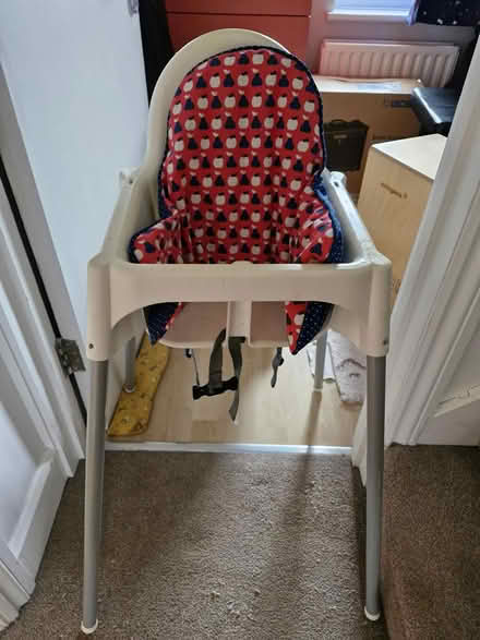 Photo of free Ikea high chair (with cushion) (Mitcham) #1