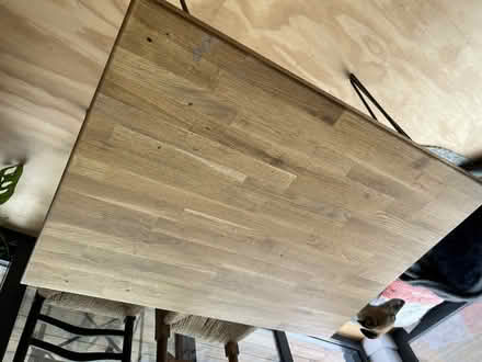 Photo of free Oak table. (Cromer NR27) #3