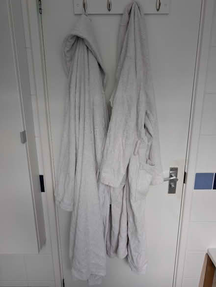 Photo of free 2 x well-worn Calvin Klein towelling dressing gowns (Frenchay BS16) #1