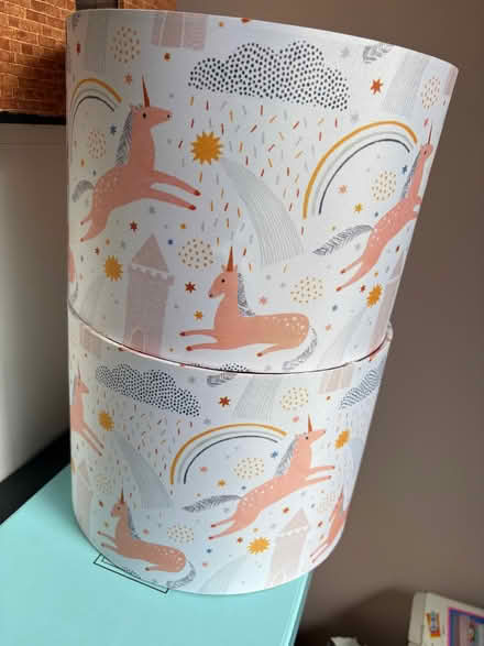 Photo of free Unicorn lampshade x2 (Teddington TW11) #3