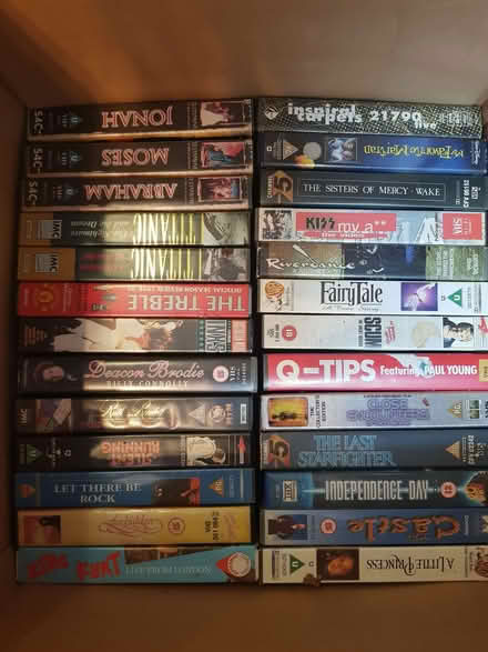 Photo of free Two boxes or pre recorded videos (Carleton FY6) #1