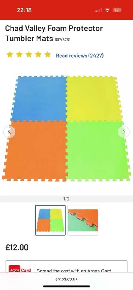 Photo of Foam Protector Tumbler Mats (Marston OX3 0) #1