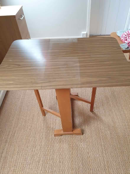 Photo of free Small Drop Leaf Table (Clint Green NR20) #2