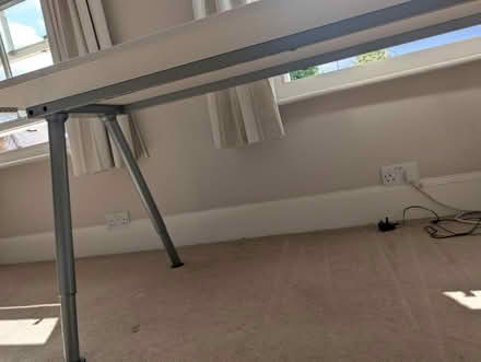 Photo of free IKEA office desk, adjustable legs (Ealing, W13) #2