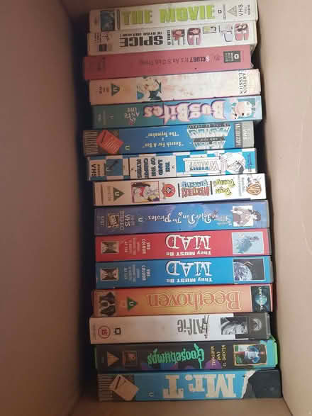 Photo of free Two boxes or pre recorded videos (Carleton FY6) #2