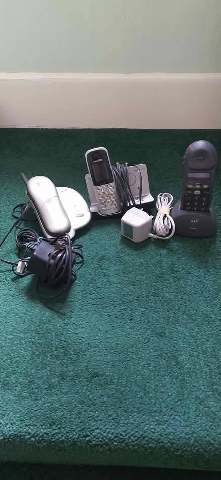 Photo of free three cordless telephones (Southbourne (BH6)) #1