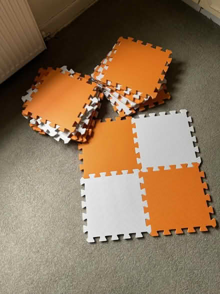 Photo of free 23 Interlocking play mat tiles (Mobberley WA16) #1