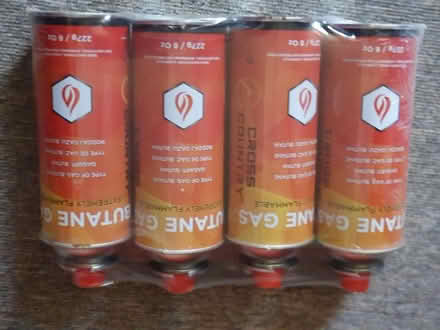 Photo of free Four-pack of gas for camping stove (Southwick BN42) #1