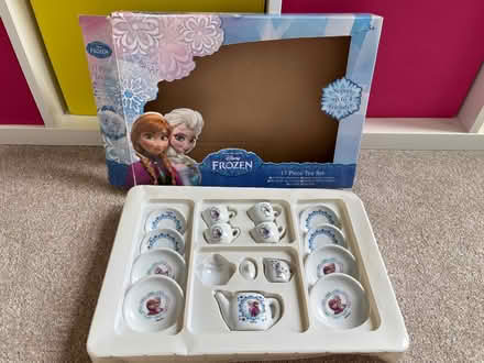 Photo of free Kids Frozen China Mini Tea Set (Pirbright) #1