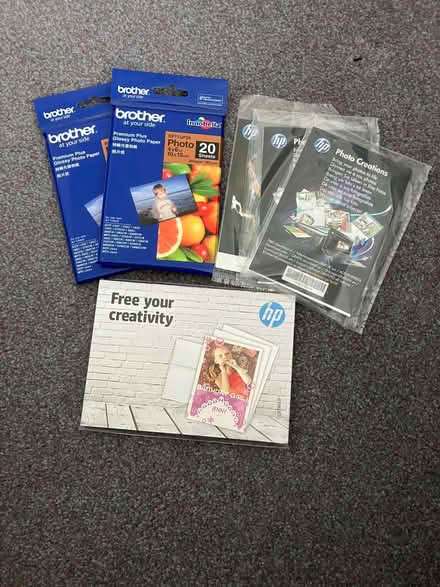 Photo of free HP and Brother New Photo Paper Approximately 50 sheets. (Hutton PR4) #1