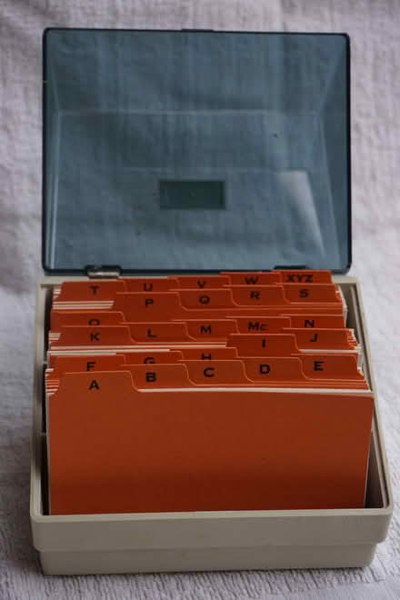 Photo of free Card index box (Stroud GL5) #1