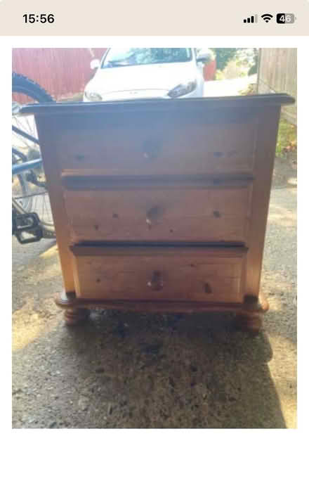 Photo of free Bedside table (Folly hill) #1