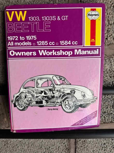 Photo of free VW Beetle workshop manual (Bradmore WV3) #1