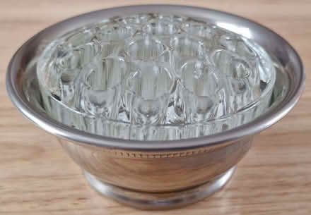 Photo of free Silver Flower Bowl (Lower Place OL16) #3