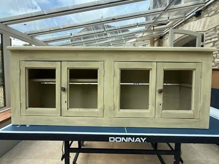 Photo of free Rustic vintage wooden painted cupboard (Kingscote GL8) #1