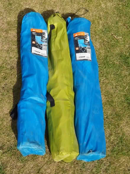 Photo of free 3 folding chairs (South Chailey Lewes) #1
