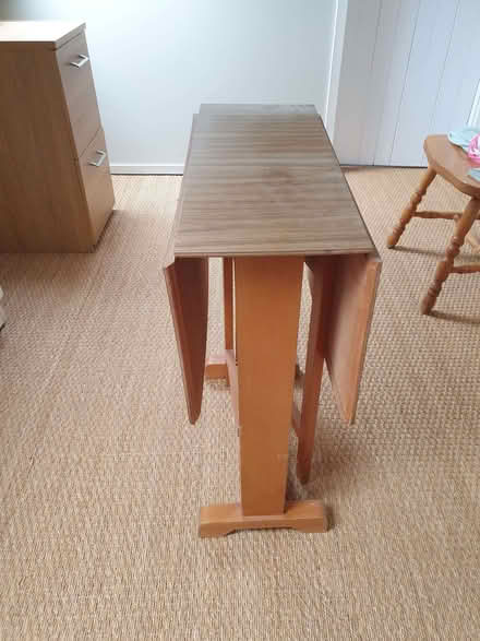 Photo of free Small Drop Leaf Table (Clint Green NR20) #1