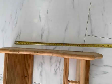 Photo of free Pine Shelf And Vanity Mirror (Chandlers Ford, SO53) #1