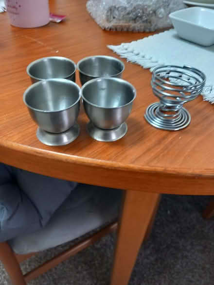 Photo of free boiled egg cups stainless steel (South Bermondsey SE16) #1