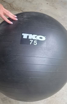Photo of free Excercise ball (North side of Elmhurst) #2