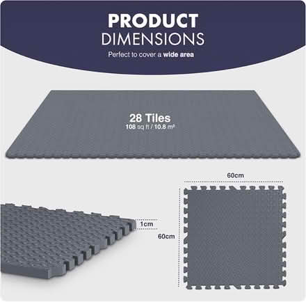 Photo of free Interlocking foam floor mats (Baildon BD17) #2