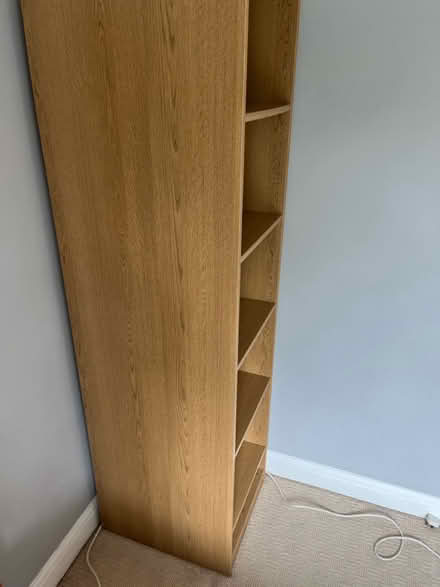 Photo of free Shelving unit Tall Deep wood (TN13 Sevenoaks) #4
