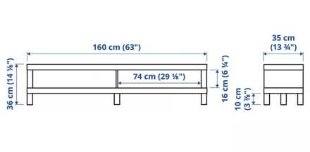 Photo of free Ikea lack TV bench (Clontarf) #2