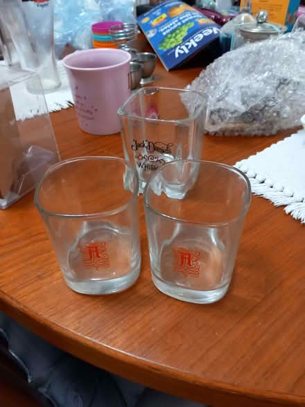 Photo of free square short glasses and A jack Daniels glass (South Bermondsey SE16) #1