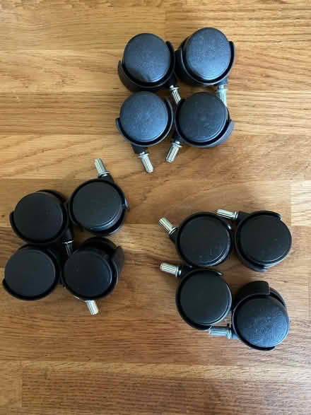 Photo of free Plastic castors (Codicote) #1