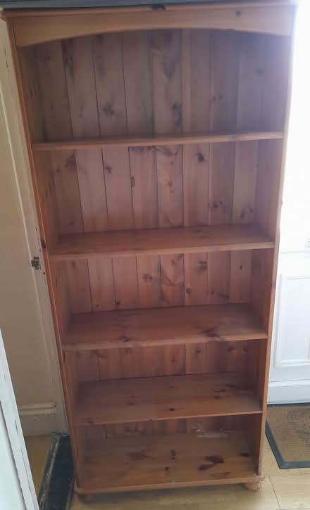 Photo of free Pine bookcase (Havant PO9) #1