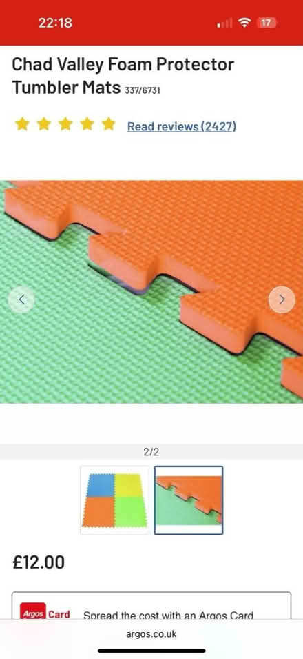 Photo of Foam Protector Tumbler Mats (Marston OX3 0) #2