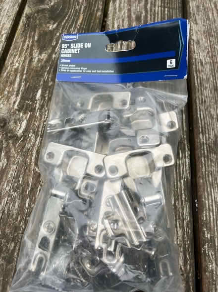 Photo of free Slide on cabinet hinges (Twickenham Green) #1