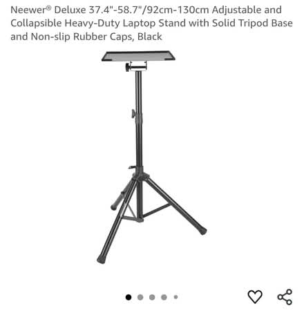 Photo of free Laptop stand + tripod base (Dalkey) #2