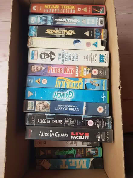 Photo of free Two boxes or pre recorded videos (Carleton FY6) #4