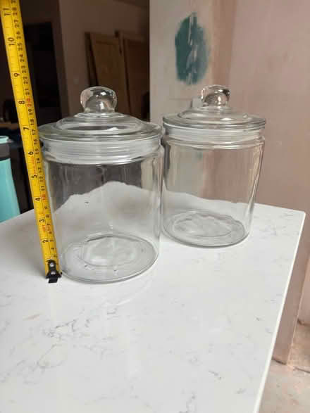 Photo of free Glass storage jars (Chessington KT9) #3