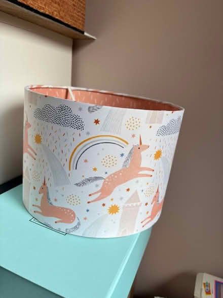 Photo of free Unicorn lampshade x2 (Teddington TW11) #1