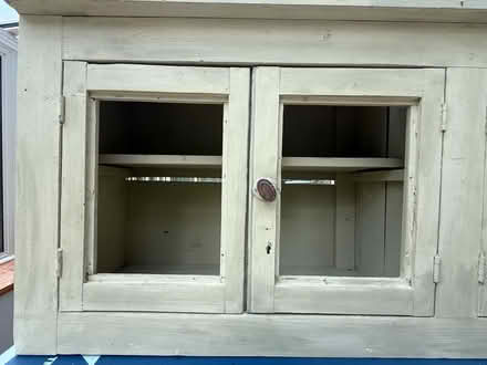 Photo of free Rustic vintage wooden painted cupboard (Kingscote GL8) #3