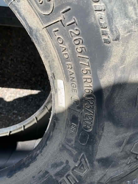 Photo of free B.F. Goodrich All Terrain T/A Tires (South Brampton) #3