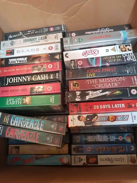 Photo of free Two boxes or pre recorded videos (Carleton FY6) #3