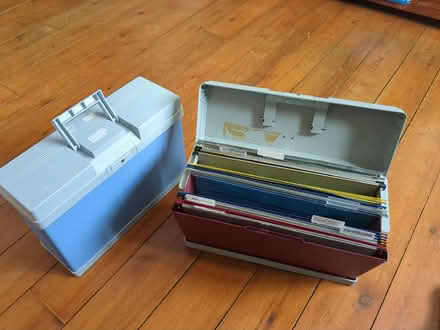 Photo of free File storage boxes (Binfield Heath RG9) #1